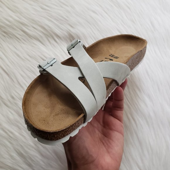 Birkenstock Yao Balance Slides Mineral Nubuck 40EU - Picture 2 of 10